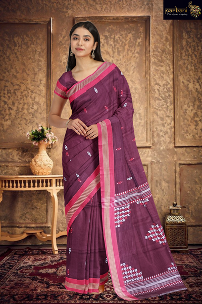 KHADDI SAREE – Bengal Breathes in Khaddi: A Saree Close to the Earth