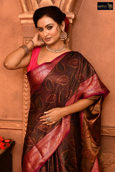 KALAMKARI SILK – From Brush to Weave: Kalamkari Tales on Silken Threads