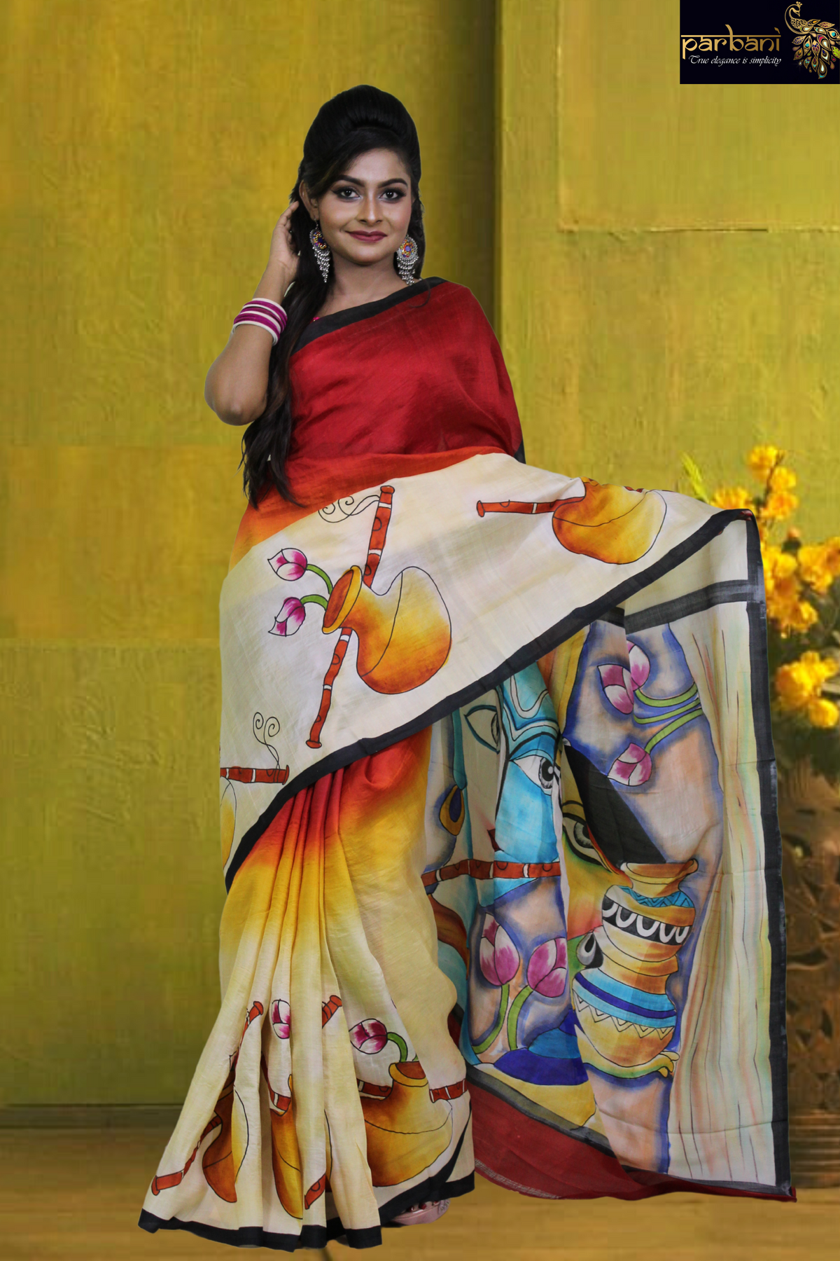 Buy Powder Blue Saree by SEEMA GUJRAL at Ogaan Online Shopping Site